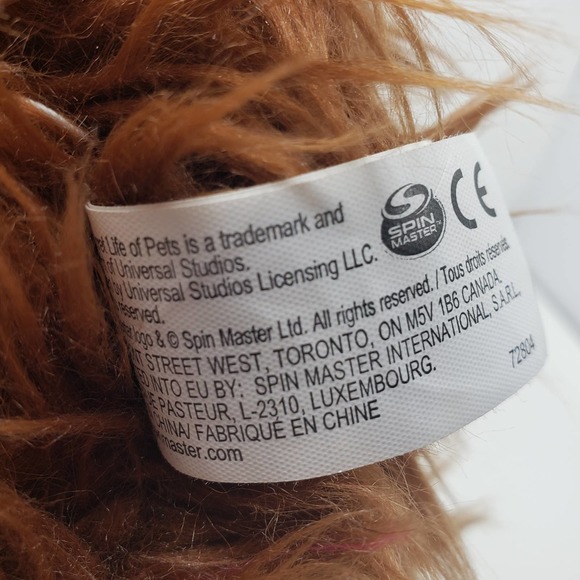 Secret Life of Pets Duke Shaggy Brown Dog Plush 12" Stuffed Animal Toy Character - Picture 8 of 9